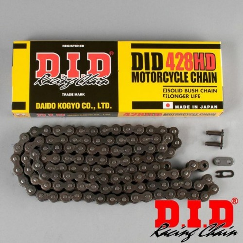 DID 428HD-114 Standard Roller Chain - 114 Links