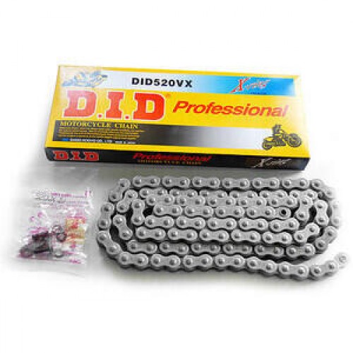 DID 520VX Pro Street X-Ring Chain - 114 Links