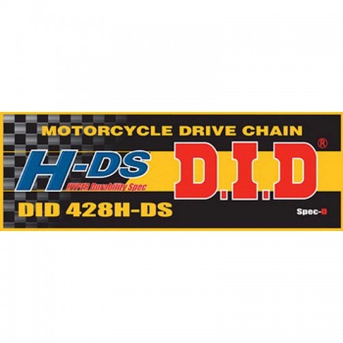 DID 428HDS-132 Roller Chain - 132 Links - Silver