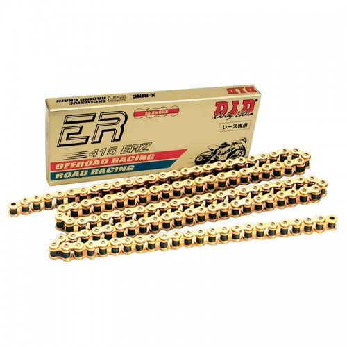 DID 415ERZGG-132 OffRoad Racing Chain - 132 Links - Gold