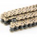 DID 525VX3GB-114ZB Gold and Black X Ring Chain - 114 Links