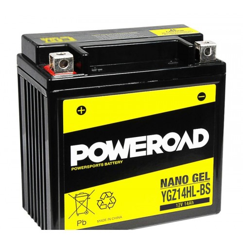 Poweroad YGZ14HLBS Nano Gel Battery