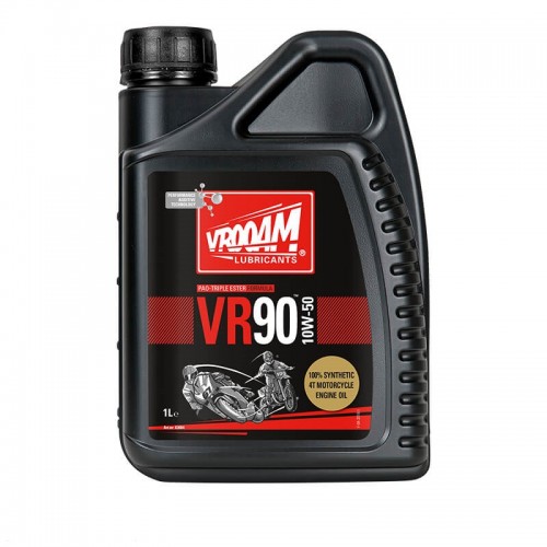 Vrooam AS63604 VR90 4T Fully Synthetic Engine Oil 10W-50